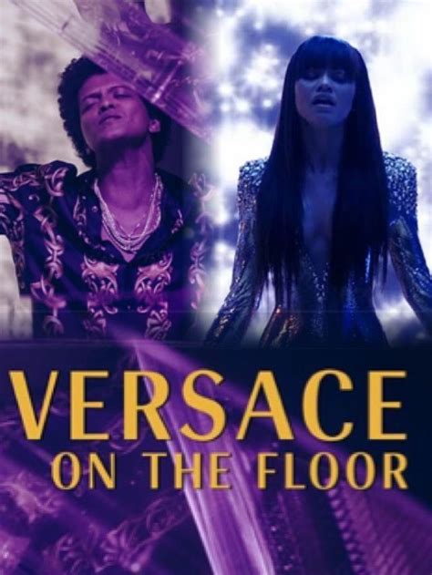 versace bruno mars donatella|bruno Versace on the floor.